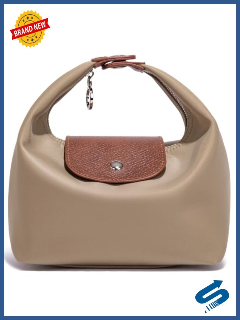 Waterproof Oxford Nylon Dumpling Crossbody Bag Adjustable Strap Commuter Purse